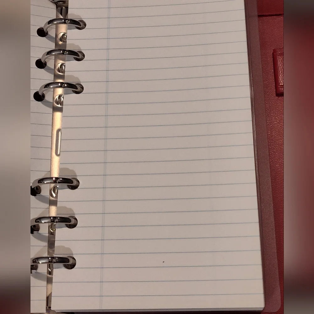 Vintage! Cambridge Zippered Planner